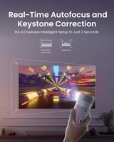 بروجكتر محمول انكر نيبولا كابسول اير - ابيض