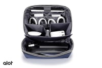 شنطة Alot جلد مايكروفايبر بسعة 1 لتر مع حزام خلفي...