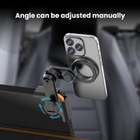 ستاند دريب مغناطيسي للجوال على شاشة السيارة - اسود