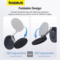 ستاند بيسوس ماج برو مغناطيسي للجوال - اسود