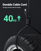 سلك AceFast تايب سي الى يو اس بي بطول 1.2 متر - اس...