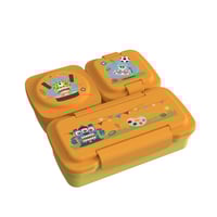 مجموعة صناديق غداء ديريا محكم الإغلاق مع حقيبة حرا...