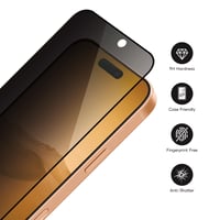 حماية شاشة ايفون 17 برو ماكس ArmorPro زجاجية خصوصي...