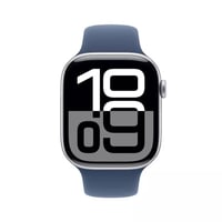 ساعة ابل الجيل العاشر GPS مقاس 42 مم المنيوم فضي م...