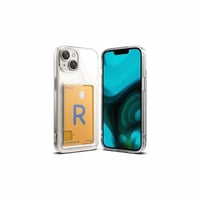 كفر رينكي فيوجن ايفون 14 شفاف مع حافظة بطاقات