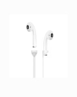 مور بلس تعليقة لسماعة ابل البلوتوث - ابيض