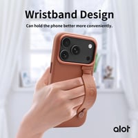 كفر حماية Alot نوبل للايفون 17 برو ماكس - بني