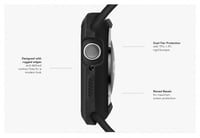 uniq case حماية لساعة ابل مقاس 40 مم - اسود