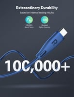 سلك راف باور تايب سي الى تايب سي نايلون بقوة 60 وا...