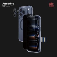 بكج Armorpro D30 ثلاثة في واحد ( كفر حماية شفاف ما...