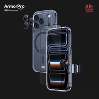بكج Armorpro D30 ثلاثة في واحد ( كفر حماية شفاف ما...
