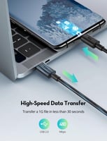 سلكين راف باور تايب سي الى تايب سي 1 متر + 2 متر -...