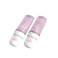 طقم ديريا شوكة وملعقة محمولة - وردي