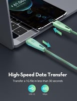 سلك راف باور تايب سي الى تايب سي نايلون بقوة 60 وا...