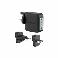 شاحن جداري راف باور متعدد المنافذ بقوة 140 واط ثلا...