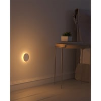 أوكي مصباح مضئ مع حساس حركة قابل للشحن- أبيض