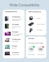 سلك انكر باور لاين فلو تايب سي الى تايب سي 1.8 م -...