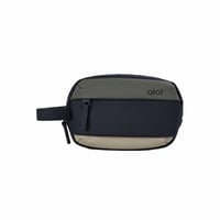 شنطة يد Alot جلد مقاس 11*7*16 سم - بيج واخضر