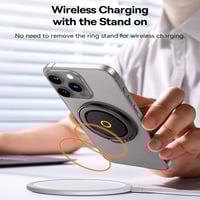 مسكة خاتم مغناطيسية مع ستاند بيسوس ماج برو - ذهبي