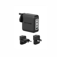 شاحن متعدد للسفر راف باور بقوة 200 واط بمنفذ يو اس...