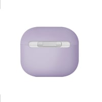 كفر حماية يونيك لينو سيلكون للايربودز 3 - لافندر