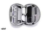 شنطة Alot كبيرة بسعة 1.5 لتر - ازرق