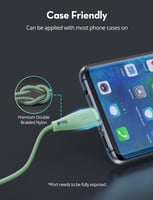 سلك راف باور تايب سي الى تايب سي نايلون بقوة 60 وا...