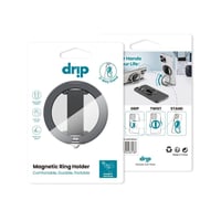 مسكة مغناطيسية وستاند جوال دريب - اسود