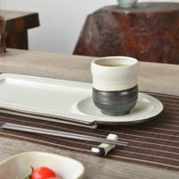 كوب قهوة سيراميك بسعة (100) مل