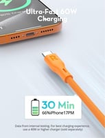 سلك راف باور بقوة 60 واط تايب سي الى تايب سي بطول...