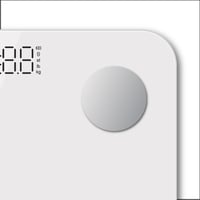 ميزان iStep المطور رقمي ذكي - ابيض