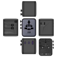 فيش سفر JODA TOUR متعدد المداخل بقوة 20 واط - اسود