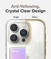 كفر رينكي فيوجن ايفون 14 برو ماكس شفاف مع حافظة بط...