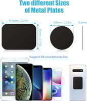 ويكس جير قطع المونيوم اضافيه 4 حبات