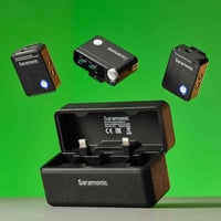 ميكروفونات سارامونيك االترا مزودجة لاسلكية 32 بايت...