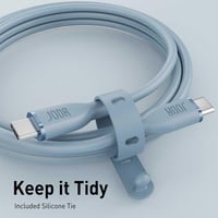 سلك JODA سيليكون تايب سي الى تايب سي بقوة 60 واط ب...