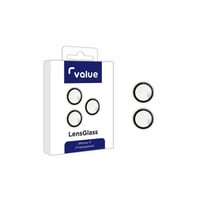 فاليو عدسات عدد 2 للايفون 17 - شفاف