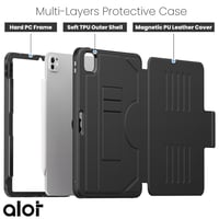 كفر حماية Alot للأيباد اير 11 برو - اسود