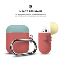 elago cases لسماعات ابل البلوتوث مزدوج اللون مع تع...