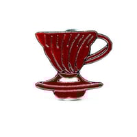 بروشات ادوات القهوة - بروش في 60 احمر