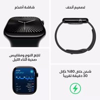 ساعة ابل الجيل العاشر GPS + Cellular مقاس 42 مم ال...