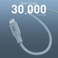 سلك JODA سيليكون تايب سي الى تايب سي بقوة 60 واط ب...