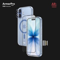 بكج Armorpro D30 ثلاثة في واحد ( كفر حماية شفاف ما...