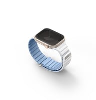 سوار مغناطيسي يونيك ريفيكس لساعة ابل - ازرق/ابيض