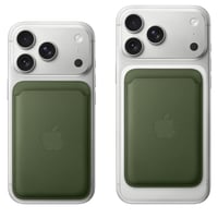 ابل محفظة بطاقات ماج سيف للايفون منسوج اخضر مائي د...