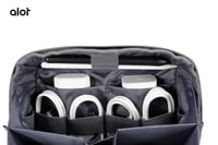 شنطة Alot جلد مايكروفايبر بسعة 1 لتر مع حزام خلفي...