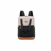 حقيبة ظهر فجول اسود وبيج