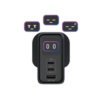 شاحن جداري JODA VoltLux بقوة 140 واط بمنفذين تايب...