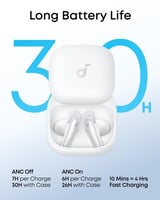 سماعة اذن ساوندكور ليبرتي بودز - ابيض