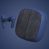 سبيكر وسماعه اذن امباو - ازرق